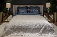 Покрывало Флора кремовое 240*260 (TT-00013972)