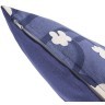 Подушка декоративная темно-фиолетового цвета с принтом Полярный цветок из коллекции scandinavian touch, 45х45 см (73545)
