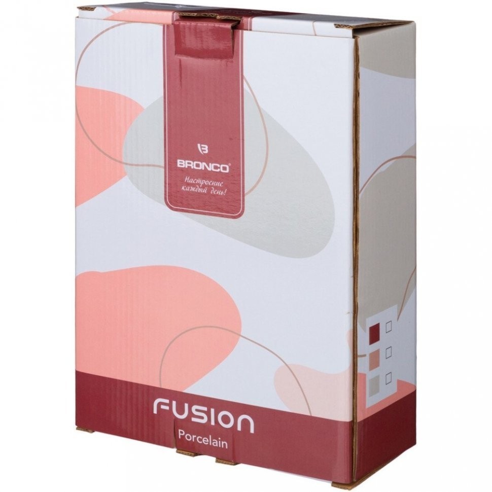 Блюдо для запекания в плетеной корзине bronco "fusion" 26*17*6,5 см 800 мл брусничное (263-1160)