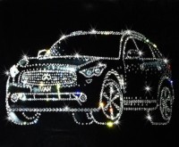 Картина Инфинити с кристаллами Swarovski (1162)