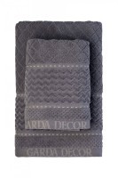 Полотенце Наполи серое 50*90 (TT-00008669)