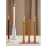 Набор из двух свечей цвета карри из коллекции edge, 24,5 см (77668)