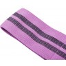 Фитнес-резинка текстильная ES-204, низкая нагрузка, фиолетовый (741016)