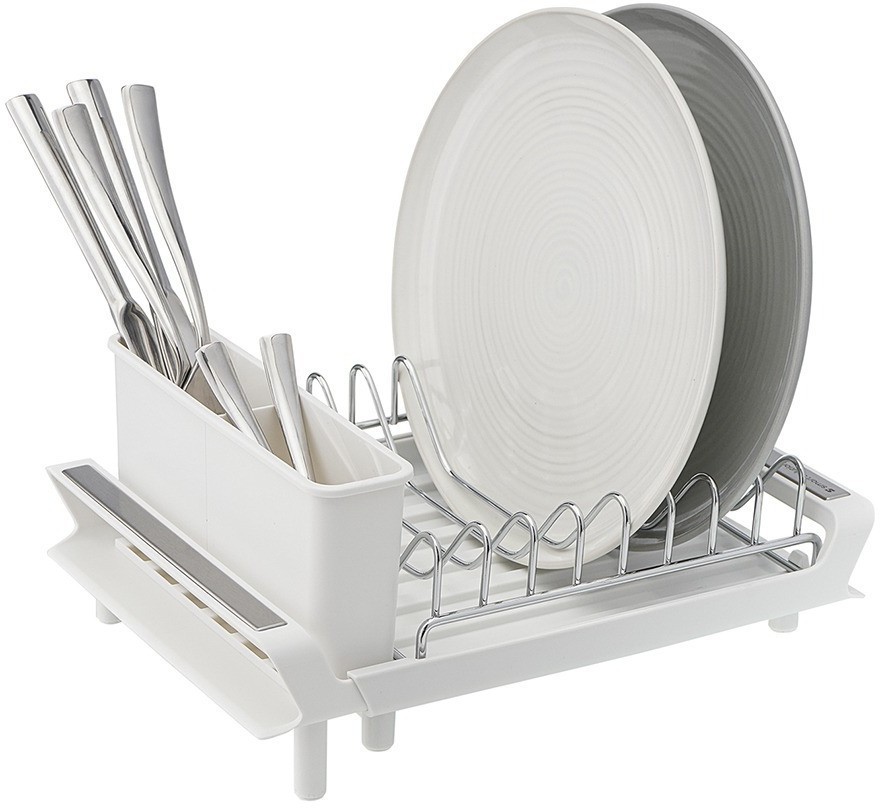 Сушилка для посуды atle раздвижная малая, белая (75757)
