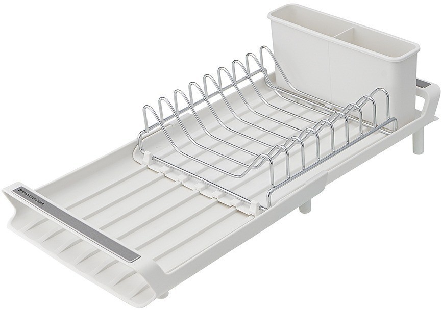 Сушилка для посуды atle раздвижная малая, белая (75757)