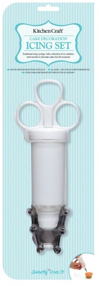 Kitchen Craft Кондитерский шприц с набором насадок Sweetly Does It KCICING6