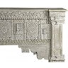 Консоль XIX век, Индия PA14662-W, Тиковое дерево, bleached white, ROOMERS ANTIQUE