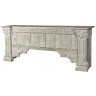 Консоль XIX век, Индия PA14662-W, Тиковое дерево, bleached white, ROOMERS ANTIQUE
