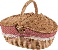 Корзина для пикника  с ручкой 32,5*23,5*17/23 см Lefard (119-252)