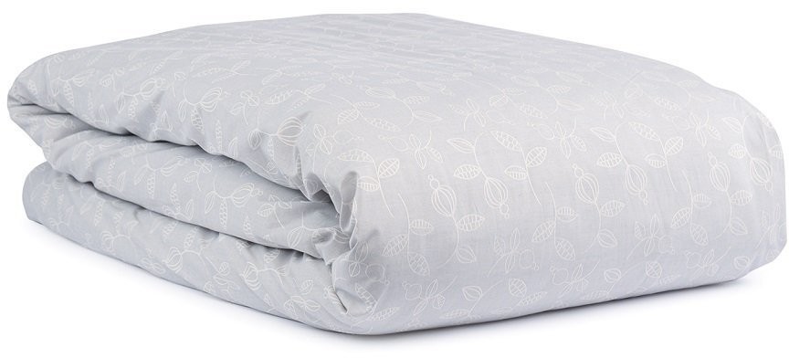 Комплект постельного белья из сатина с жаккардовым рисунком Ягоды тайги из коллекции russian north, 200х220 см (73252)