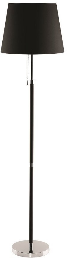 Лампа напольная venice, 162,5 см, черная/ хром (67847)
