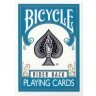 Карты "Bicycle rider back standard poker playing cards Turquoise back" (47023)