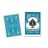 Карты "Bicycle rider back standard poker playing cards Turquoise back" (47023)