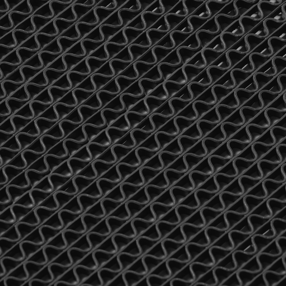 Противоскользящий коврик ПВХ Vortex Zig-Zag 8 мм 0,9х10 м черный 22161 (63323)