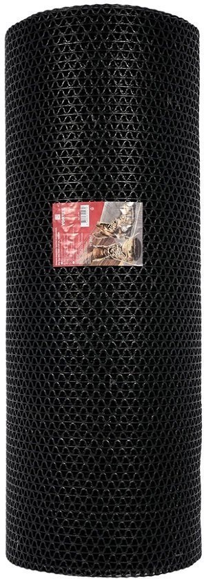 Противоскользящий коврик ПВХ Vortex Zig-Zag 8 мм 0,9х10 м черный 22161 (63323)