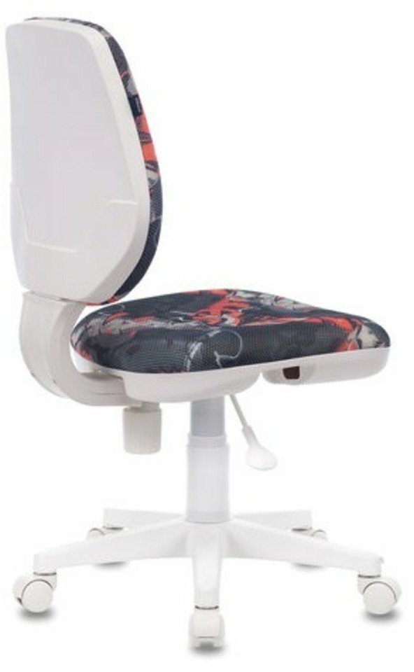 Кресло детское BRABIX Fancy MG-201W без подлокот пластик белый с рисунком Graffity 532415 (97029)