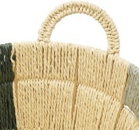 Корзина плетеная овальная bodhran sage из коллекции ethnic, размер m (77235)