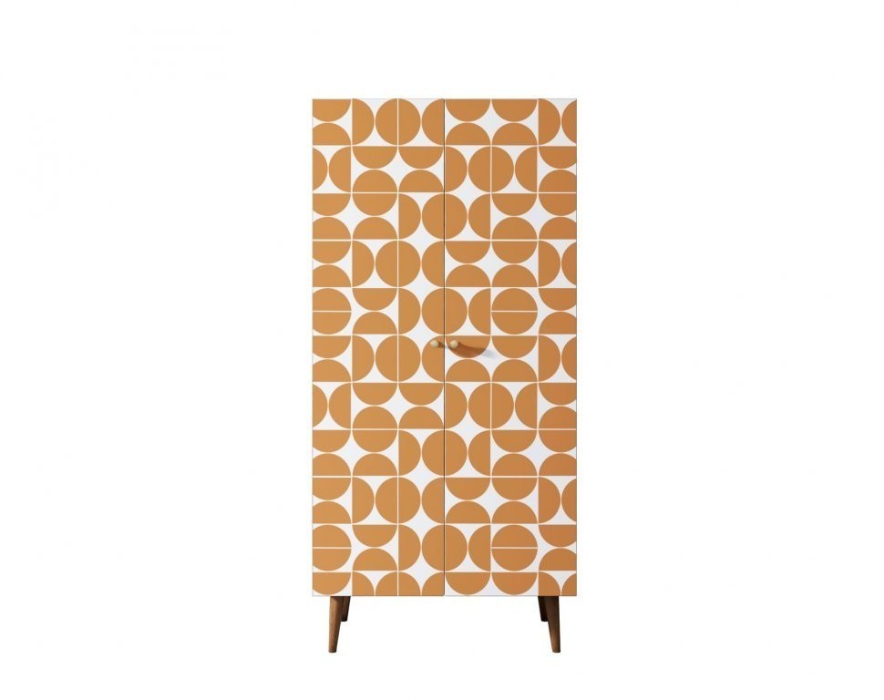 Шкаф малый двухстворчатый Berber принт 14 арт BB08/Print_14-ET