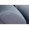 Диван Annette трехместный без мех,велюр сапфир Colt1006/хром 250*100*95 (TT-00012929)