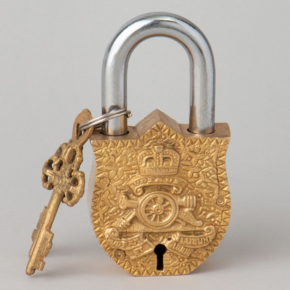 Замок декоративный с ключами 11,5*5,7см Lefard (733-183)