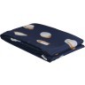 Штора для ванной темно-синего цвета с принтом sun spots  из коллекции wild, 180х200 см (68462)