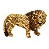 Лев Swarovski с кристаллами Swarovski (1638)