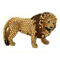 Лев Swarovski с кристаллами Swarovski (1638)