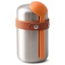 Термос для еды food flask, 400 мл, оранжевый (57915)