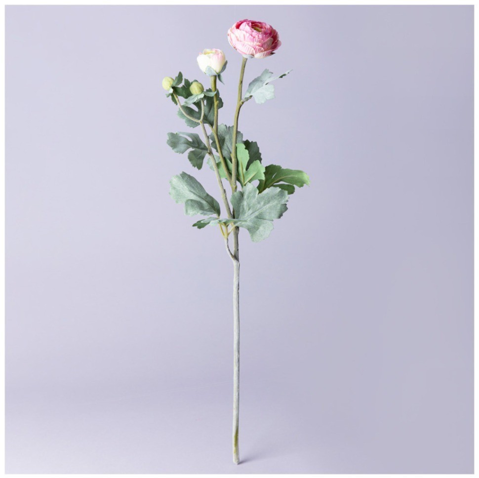 Цветок искусственный "ранункулюс" высота=55см. Lefard (287-514)