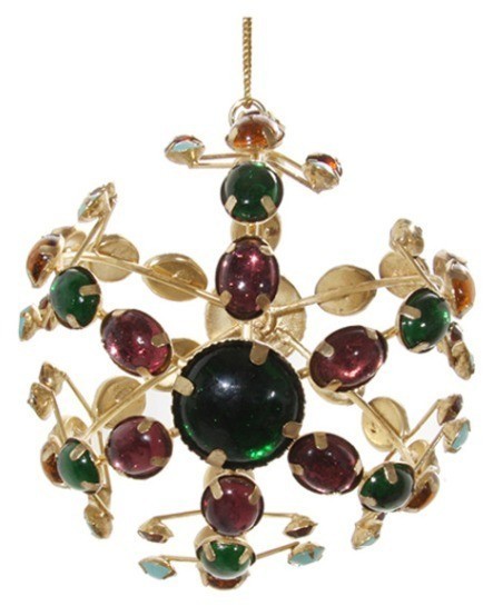 Декоративный шар 47901, 12, железо, стекло, ROOMERS FURNITURE