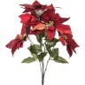 Цветок искусственный "букет пуансетий" высота=50 см. Lefard (241-1302)