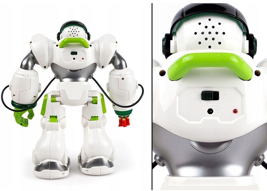 Радиоуправляемый робот Zhorya РобоКоп (ZYA-A2748-WHITE)