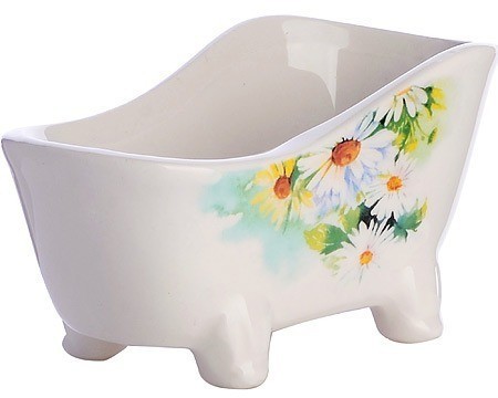 Подставка д/губки 150мл "Ромашка" LR (30767)