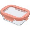 Набор контейнеров для запекания и хранения smart solutions, розовый, 3 шт. (72033)