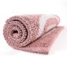 Коврик для ванной go round цвета пыльной розы cuts&pieces, 60х90 см (63185)