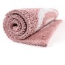Коврик для ванной go round цвета пыльной розы cuts&pieces, 60х90 см (63185)