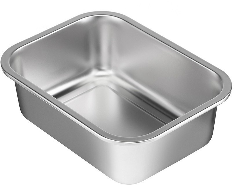 Ланч-бокс стальной со стеклянной крышкой, 1,2 л, зеленый (75159)