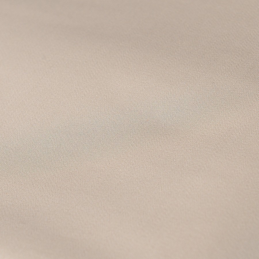 Простыня на резинке из премиального сатина бежевого цвета из коллекции essential, 200х200х30 см (77168)