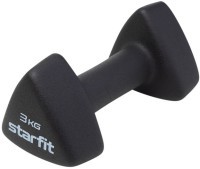 Гантель неопреновая STARFIT DB-205 3 кг, черный (1740213)