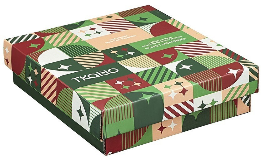 Набор из двух сервировочных тарелок sweet memories из коллекции new year essential (78249)