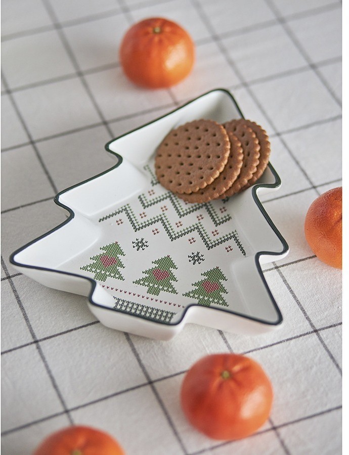 Набор из двух сервировочных тарелок sweet memories из коллекции new year essential (78249)