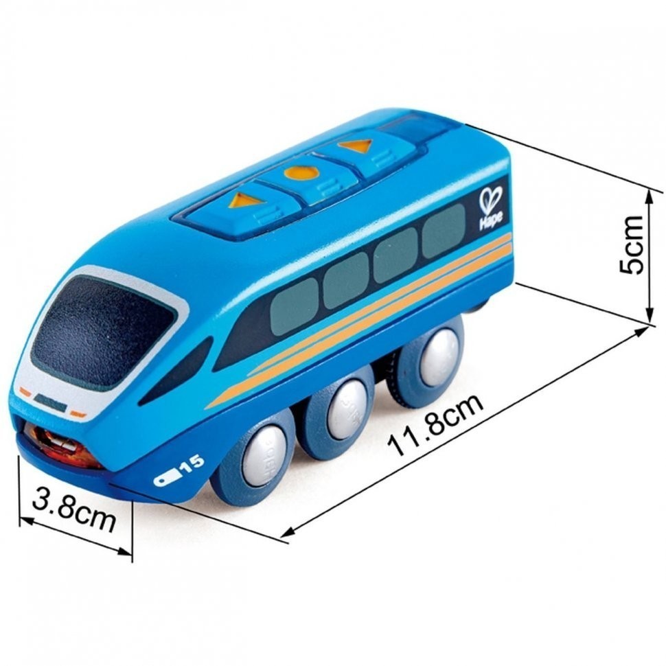 Поезд на батарейках с дистанционным управлением (E3726_HP)