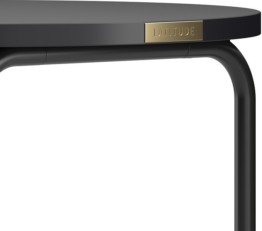 Столик кофейный ror, D50 см, черный (75279)