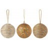 Набор ёлочных украшений disco balls из коллекции new year essential, 3 шт. (78332)