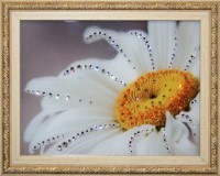 Картина Лепесток с кристаллами Swarovski (1586)