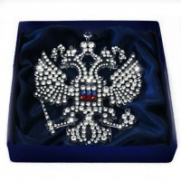 Картина Двуглавый орел с кристаллами Swarovski (1088)