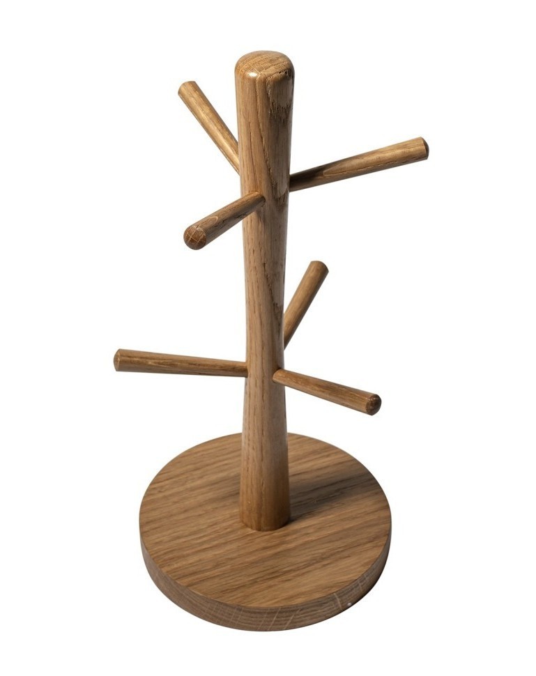 Подставка для кружек 32х15 см деревянная, дуб ДЧ-001/1