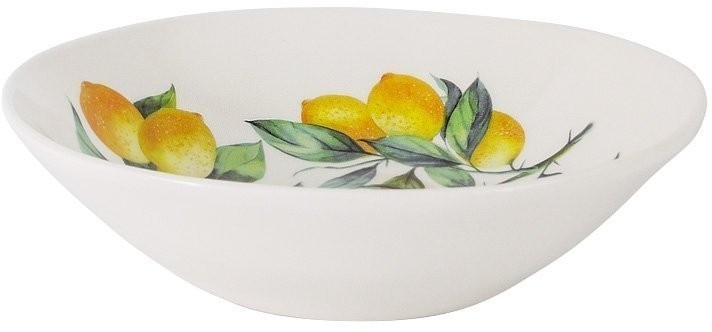 Тарелка суповая Лимоны, 23 см - JV3-SOP22I-30031