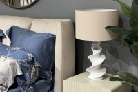 Лампа настольная плафон кремовый d38*h67см (TT-00011749)