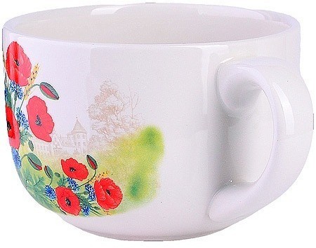 Кружка-супница 550 мл Цветущие Маки LORAINE (60275)